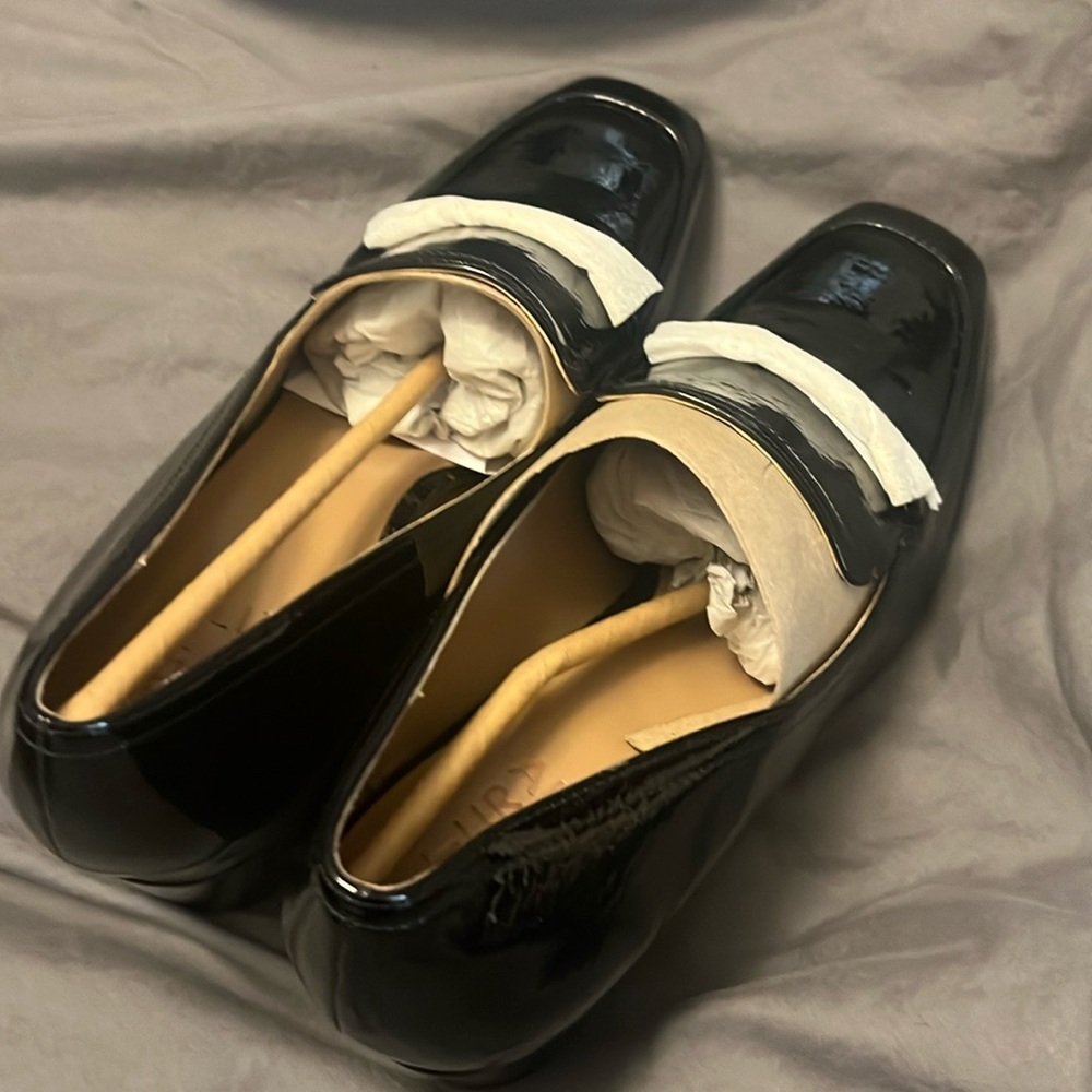 Nauraluzer Wynrie Block Heel Loafer, Black 8 1/2 M
